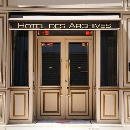 Hotel Des Archives 파리 외부 사진